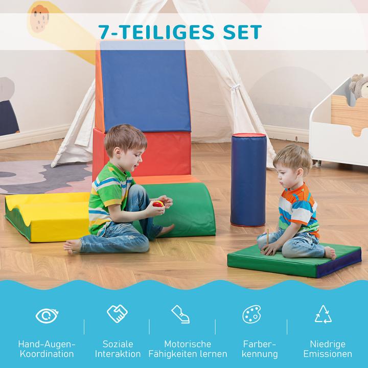 Actual product image Homcom Children's soft play set
