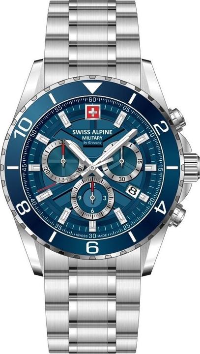 Actual product image Swiss Alpine Military SENTINEL CHRONO Collection - Swiss made quartz watch (Swiss made)