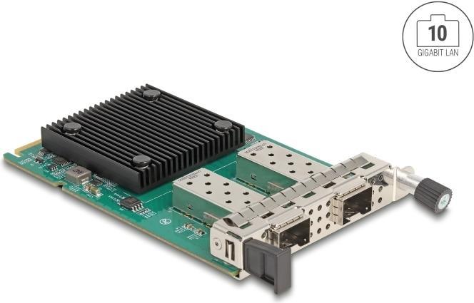 Image du produit Delock Carte OCP 3.0 vers 2 x SFP+ 10 Gigabit LAN (PCI Express 4.0)