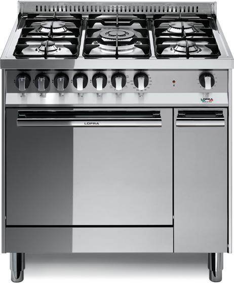 Immagine prodotto Lofra MT86MF/C cucina Piano cottura Acciaio inossidabile Gas A