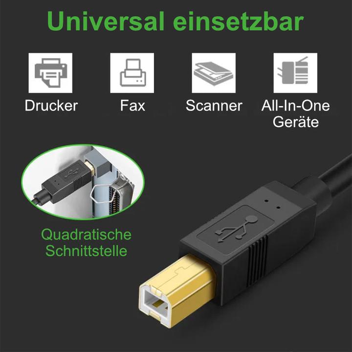 Actual product image Hermex USB C - USB B (2 m)