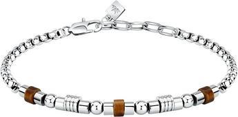 Morellato - Pietre S1743 tiger eye steel men's bracelet