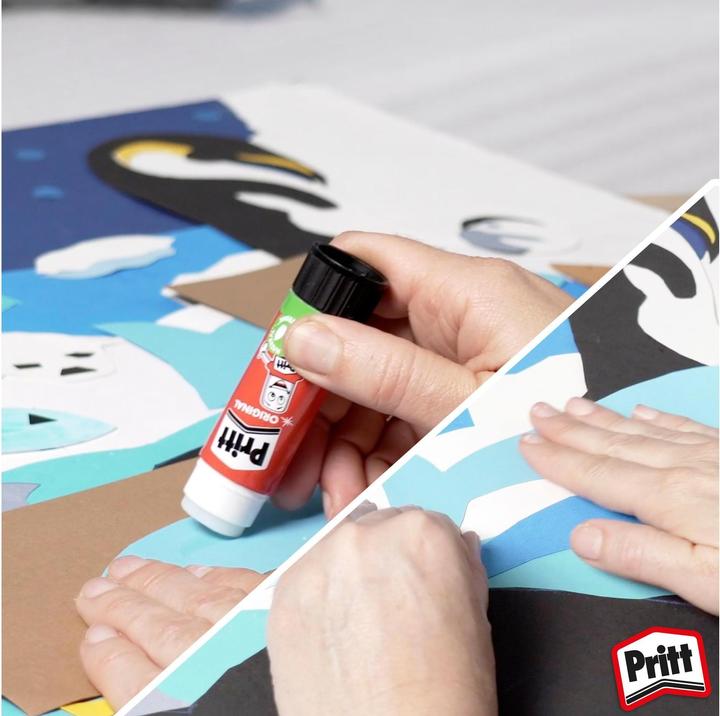 Actual product image Pritt Glue sticks