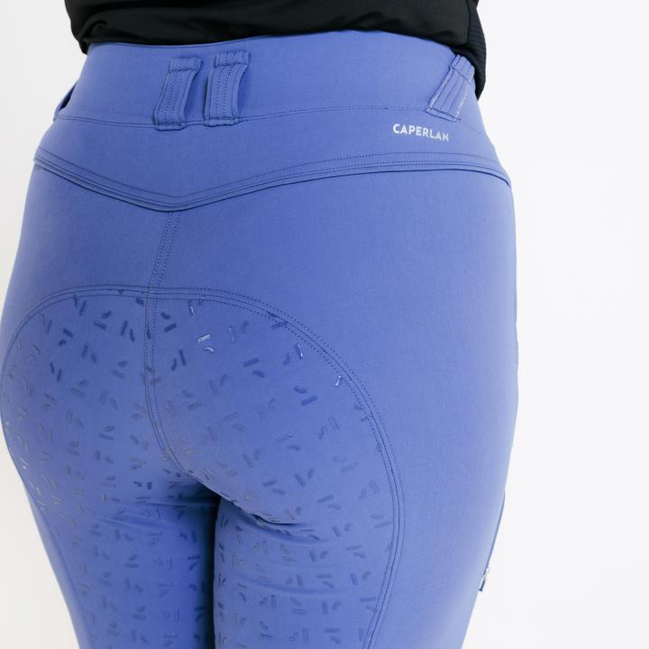 Produktbild Fouganza Reithose 900 Full Grip Damen blau (XS)