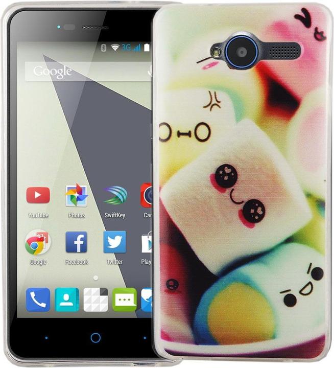 Actual product image König Design Mobile Case for ZTE Blade L3 Marshmallows Case Cover Motif Slim Bumper (ZTE Blade L3)