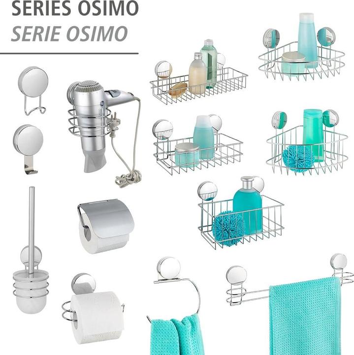 Produktbild Wenko Static-Loc Plus Haken 'Osimo' 2er Set