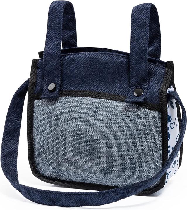 Productafbeelding Bayer Design 18481AB Neo Vario Combi Poppenwagen met Tas, Blauw, Wit