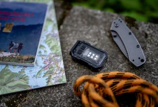 Actual product image Newell EDC Nyks Solid LED-Taschenlampe – schwarz (5.70 cm, 800 lm)