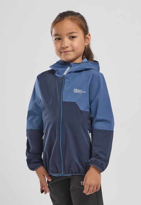Actual product image Jack Wolfskin Turbulence Hooded Jkt K (140)