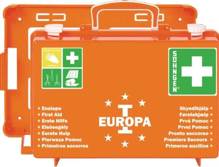 Actual product image Söhngen First Aid Case EUROPA I W310xH210xD130ca.mm orange (First aid set accessories)
