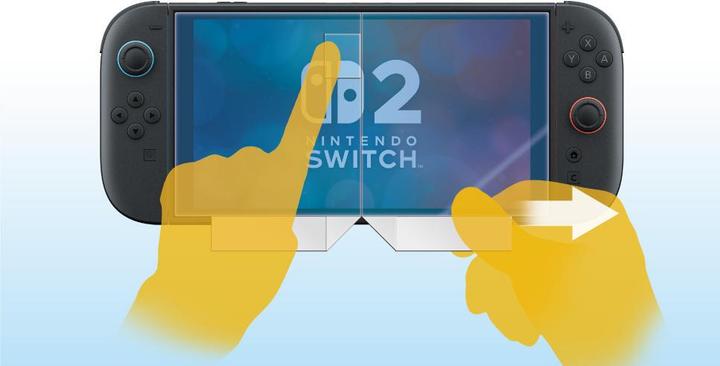Produktbild HORI NSW2 Screen Protection Premium Schutzfolie offiziell lizenziert (Switch 2)