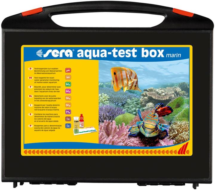 Produktbild Sera Aqua-Test Box Marin (Ca) (Wasserpflege Aquarium)