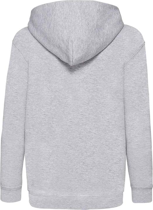 Actual product image Fruit of the Loom Kids Unisex Classic 80/20 Hoodie (116)
