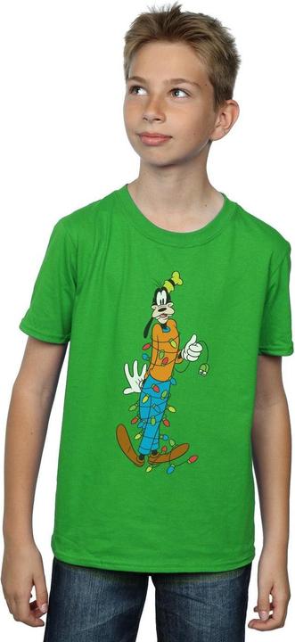 Immagine prodotto Disney Goofy Christmas Lights Maglietta Ragazzi (152, 158)