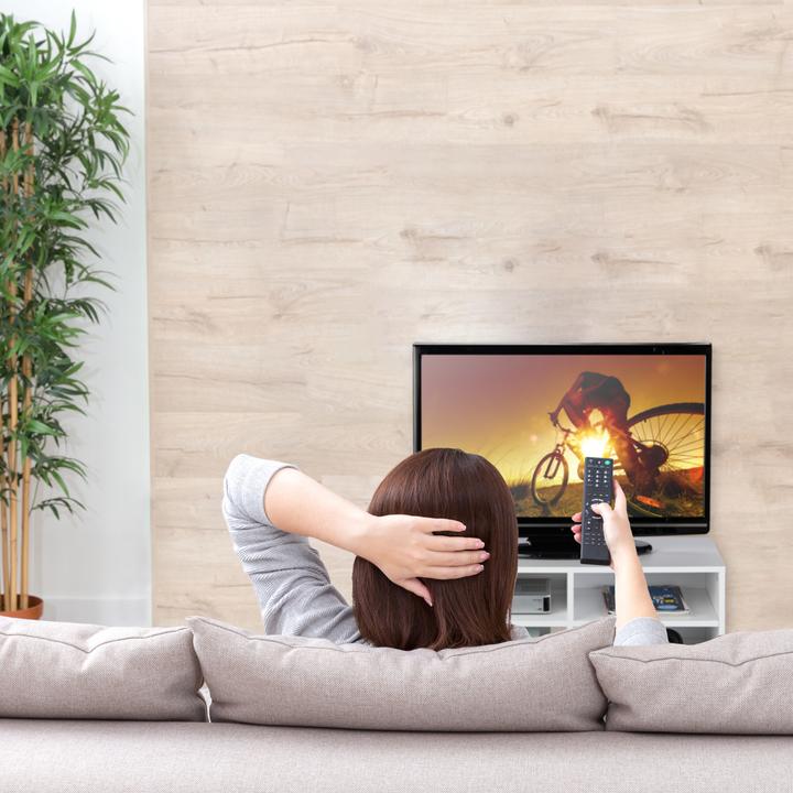Actual product image Relaxdays Mobile TV Stand (80 x 35 x 35 cm)