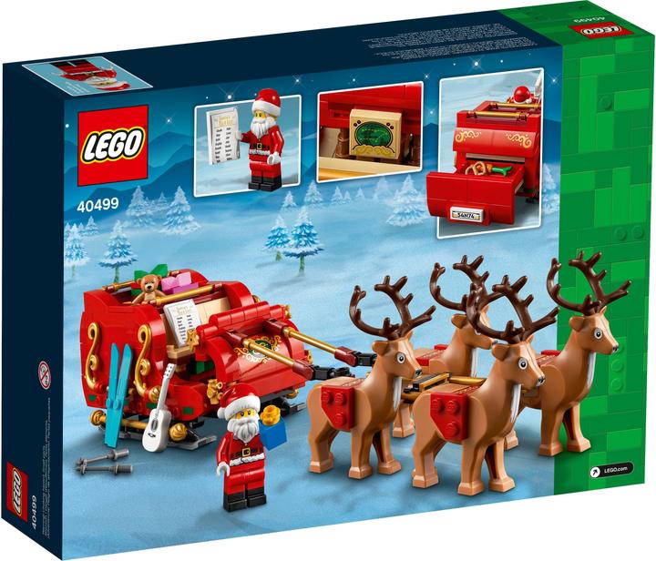 Produktbild LEGO Classic Schlitten des Weihnachtsmanns 40499 (40499, LEGO Classic, LEGO Seltene Sets)