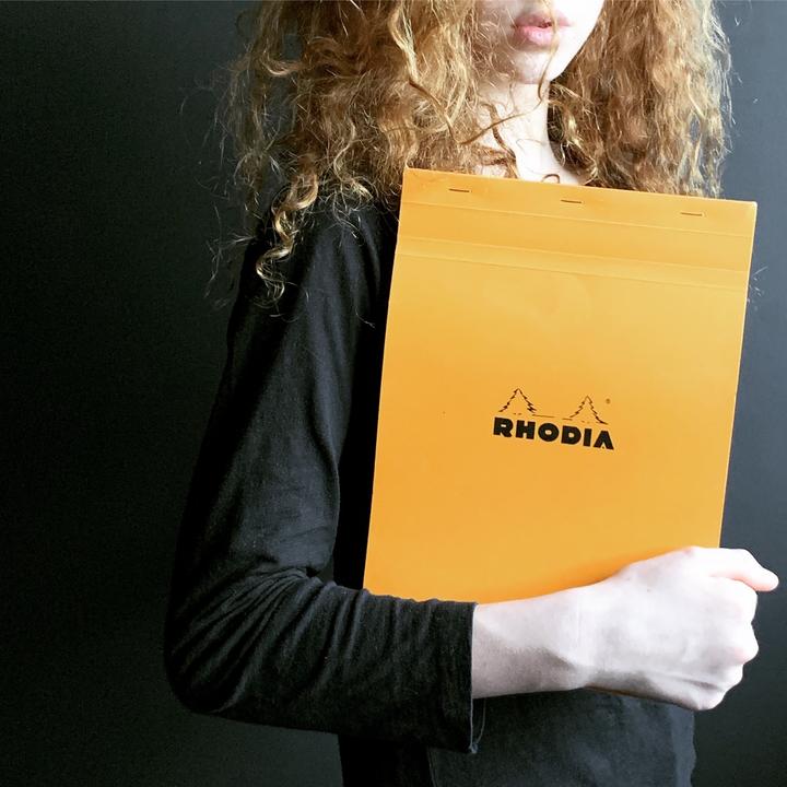 Image du produit Rhodia Basics (A4, Blanc, Couverture souple)
