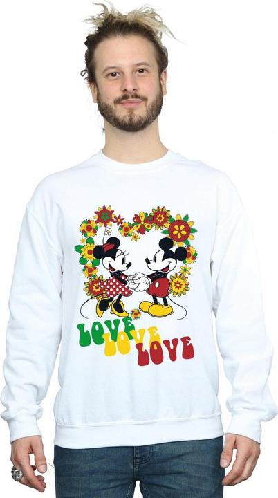 Produktbild Disney Mickey And Minnie Mouse Hippie Love Sweatshirt (XXL)