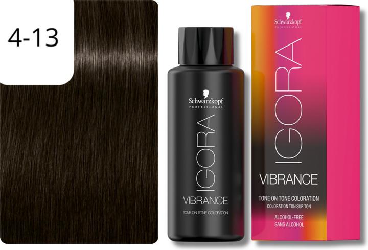 Immagine prodotto Schwarzkopf Professional IGORA Vibrance Hair Tint NUOVO (4-13 Marrone medio Crendé opaco)