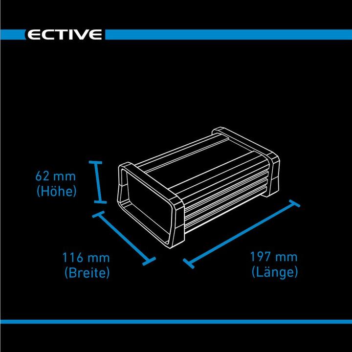 Produktbild Ective Multiload 7 LFP 7A/12V 8-Stufen Batterieladegerät (12V, 30 A)
