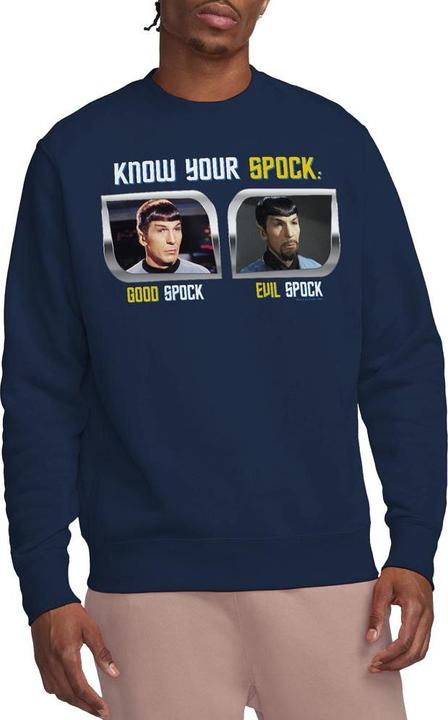 Image du produit - Sweat KNOW YOUR SPOCK - Adulte (S)
