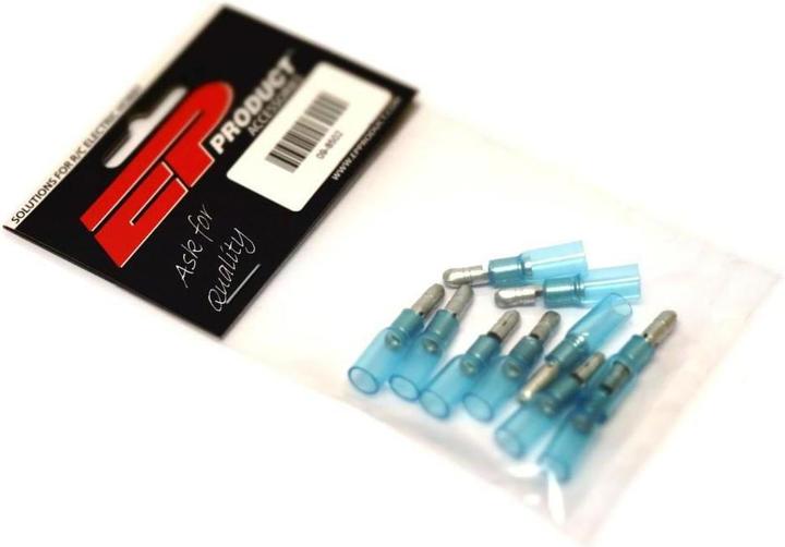 Image du produit EP Fiche ronde WP 4 mm, mâle, bleu, 10 pcs.