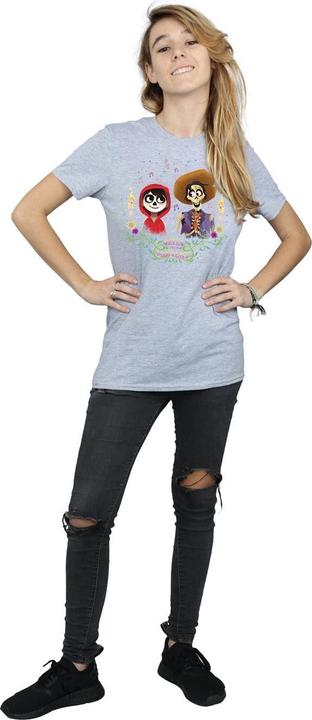 Immagine prodotto Disney Coco Miguel And Hector Maglietta Ampia Donna (3XL)