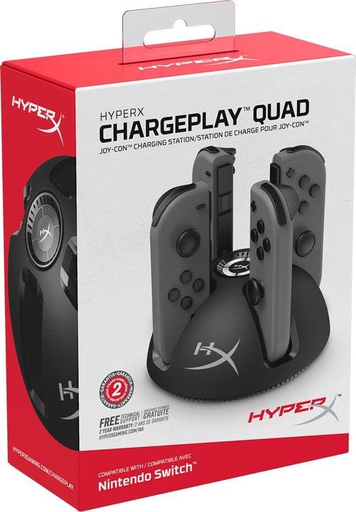Actual product image HyperX ChargePlay Quad (Switch)