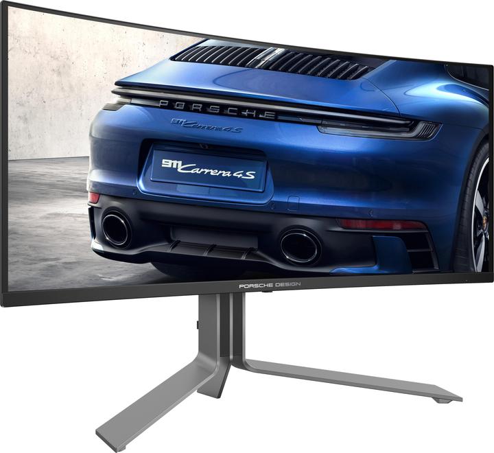 Image du produit AOC PD3434" Curved OLED Monitor,,, Speakers, réglable en hauteur, 2x HDMI, DisplayPort, USB Hub (3440 x 1440 pixels, 34")