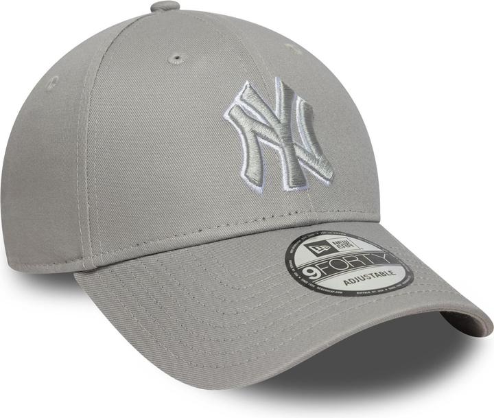 New Era 9Forty Strap Cap - OUTLINE New York Yankees grau
