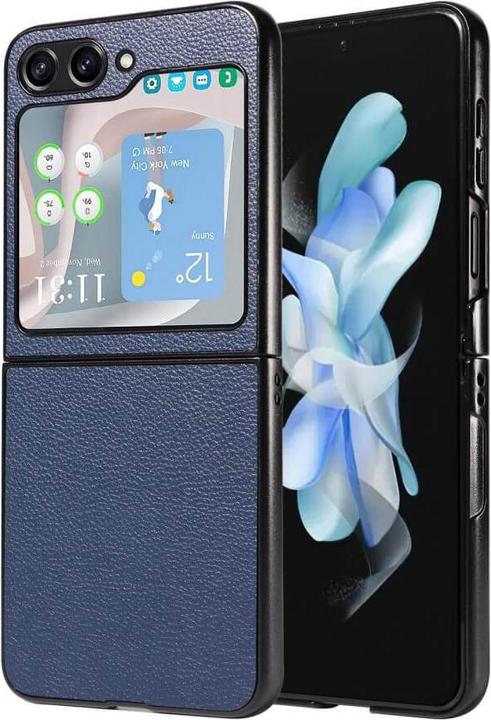Image du produit Cover-Discount Galaxy Z Flip5 - Housse hybride bleu foncé (Samsung Galaxy Z Flip5)
