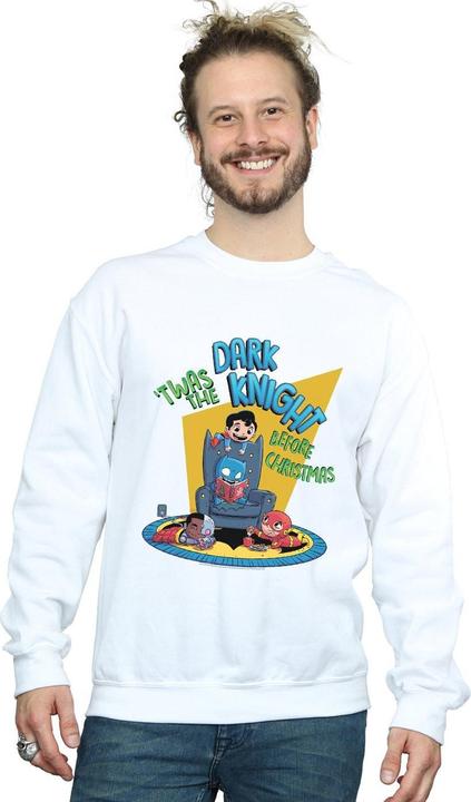 Immagine prodotto Super Friends Dark Knight Before Christmas Felpa Uomo (XXL)