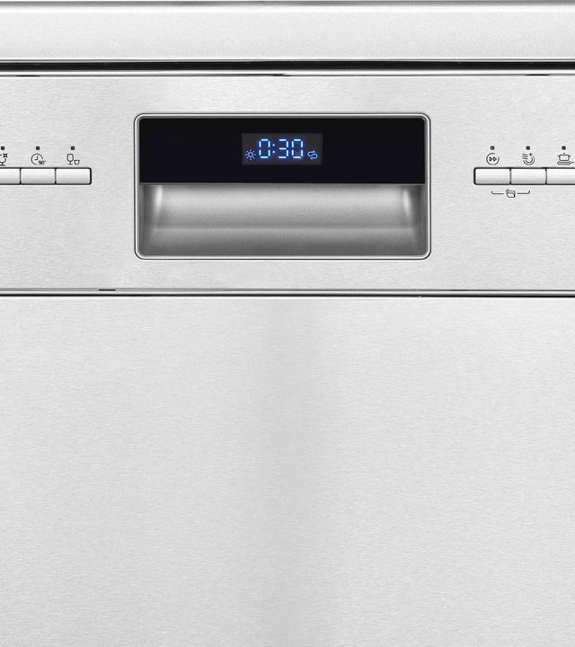 Actual product image Exquisit GSP9614030B inox freestanding dishwasher 60 cmB