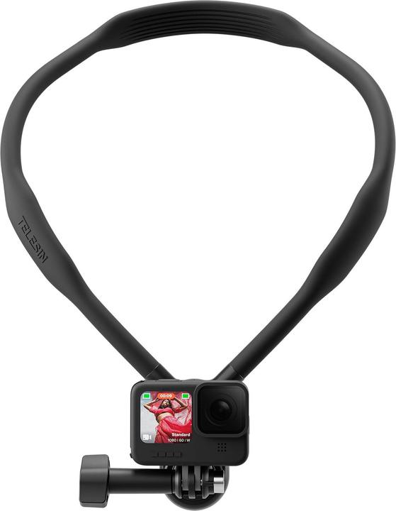 Produktbild Telesin black neck holder mount for action camera/smartphones