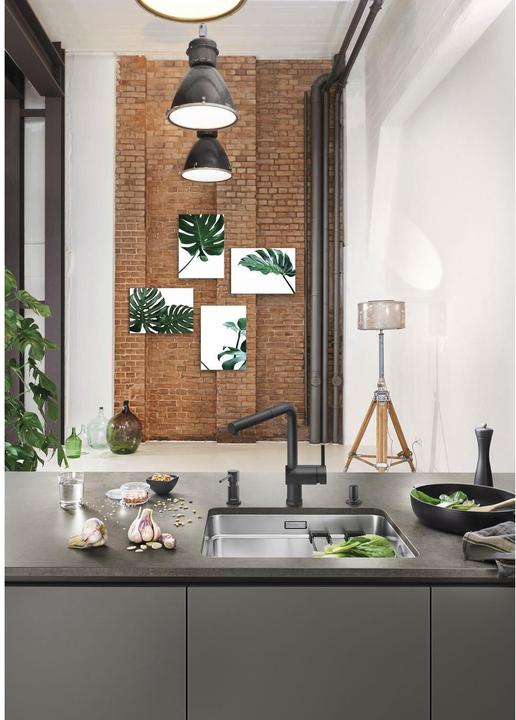 Actual product image Blanco Etagon 500-U (Undermount sink, 44 cm, 54 cm)