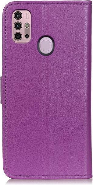 Productafbeelding MU Classic Litchi Leren Boekomslag Serie (Motorola Moto G30, Motorola Moto G10)