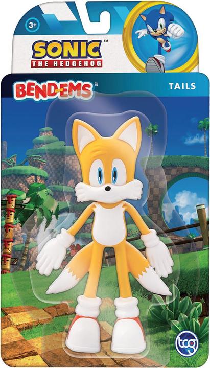 Produktbild Boti Bendems biegsame und flexible Spielfigur – Sonic Tails