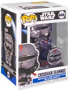 Image du produit Funko POP! Star Wars Crosshair (Kamino) avec Pin Amazon