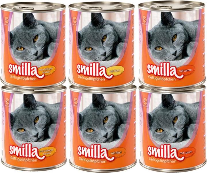 Produktbild Smilla Geflügeltöpfchen (Adult, 24 Stk., 800 g)