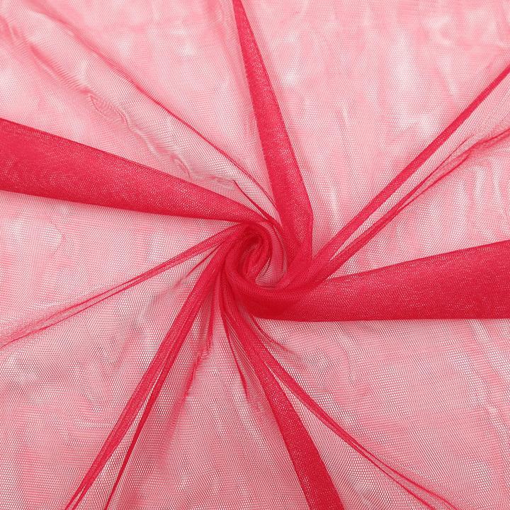 Produktbild Stoffrestposten Mesh - Rot