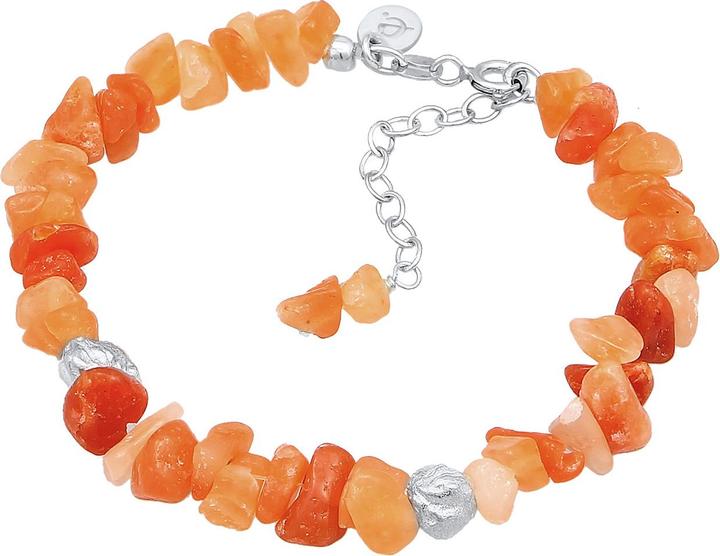 Actual product image Elli Gemstone bracelet (16 cm, Plastic, 925 sterling silver, Aventurine)