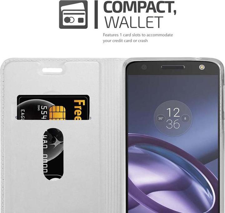 Produktbild Cadorabo Book Classy Style Cover (Motorola Moto Z Play)