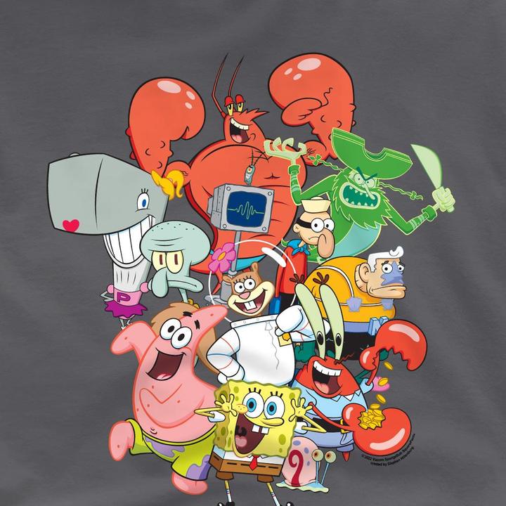 Produktbild Spongebob Squarepants The Whole Gang TShirt (XL)