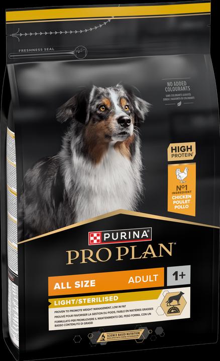 Pro Plan Adult Light - Stérilisé (Adulte, 1 pcs, 3000 g)