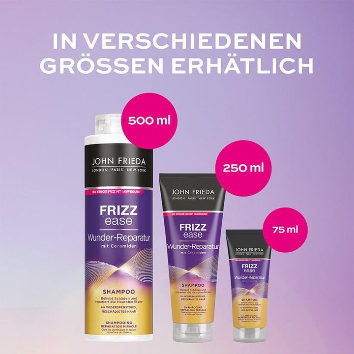 Produktbild John Frieda Frizz ease Wunder-Reparatur (500ml) (500 ml, Flüssiges Shampoo)