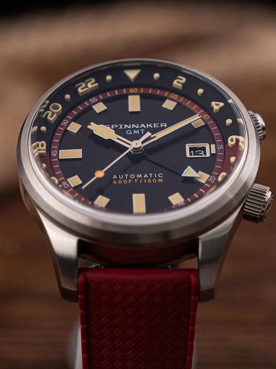 Actual product image Spinnaker SP-5121-11 Bradner GMT (Diving watch)