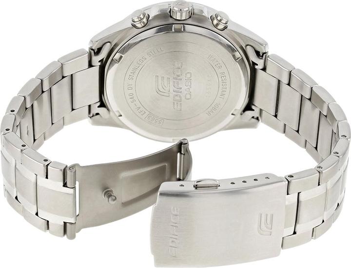 Actual product image Casio Edifice - EFV-540D-1AVUEF (Analogue wristwatch, Chronograph, 44 mm)