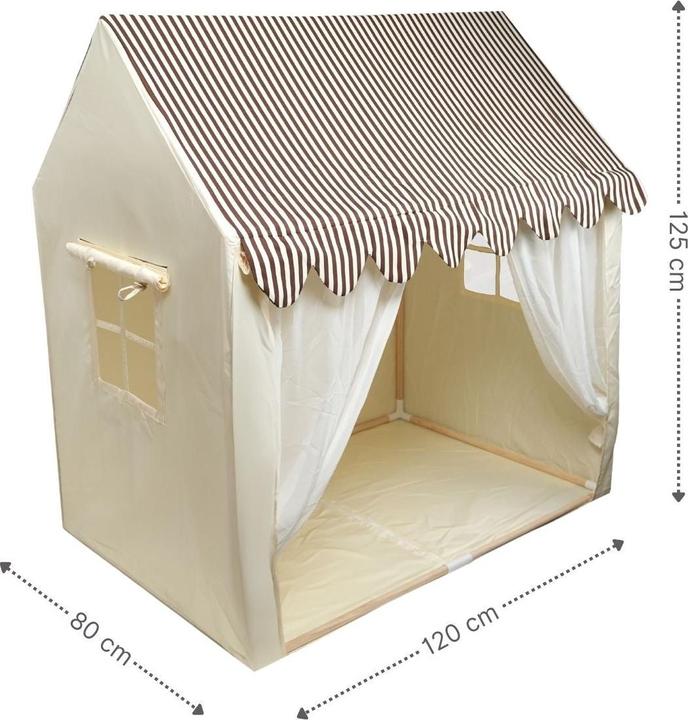 Image du produit Hermex Maison de jeu pour enfants Tente maison Maison douillette Cabane de jeu Tente de jeu