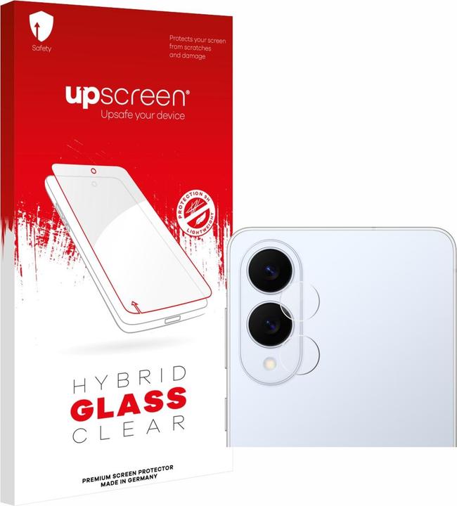 Actual product image upscreen Scratch Shield Glass (1 Piece, Samsung Galaxy S25 Edge)