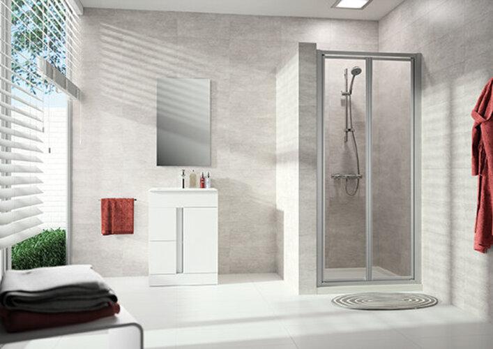 Immagine prodotto Hüppe Alpha 2 porta a battente, 1200x1900 mm, completamente incorniciata (204 cm, 139 cm, 10 cm)